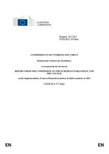 EUROPEAN COMMISSION Brussels, [removed]SWD[removed]final