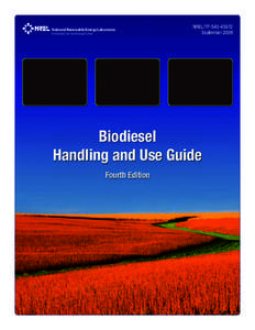 Biodiesel Handling and Use Guide: Fourth Edition