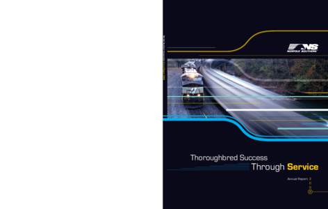 Norfolk Southern Corporation Annual Report[removed]Our Vision Be the Safest, Most Customer-Focused and Successful Transportation Company in the World