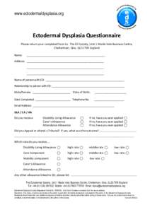 Symptoms Questionnaire latest