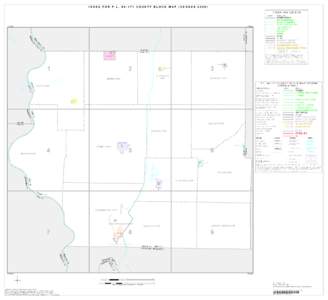 INDEX FOR P.L[removed]COUNTY BLOCK MAP (CENSUS[removed]INDEX MAP LEGEND SYMBOL NAME STYLE