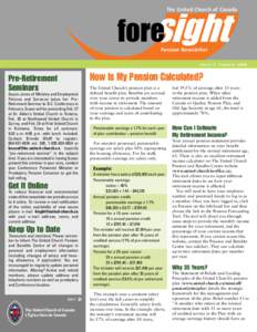 Foresight Newsletter - Issue 7, January 2008