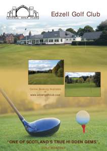Edzell Golf Club  Online Booking Available