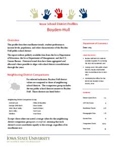 Iowa School District Profiles  Boyden-Hull
