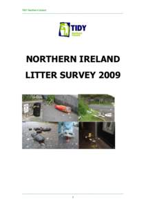 TIDY Northern Ireland ------------------------------------------------------------------------------------------------------------------ NORTHERN IRELAND LITTER SURVEY 2009