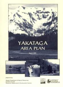 prepared by: Alaska Department of Natural Resources Division of Land Resource Assessment & Development Section  Alaska Department of