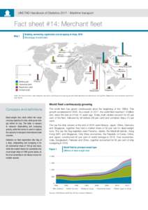 1  UNCTAD Handbook of StatisticsMaritime transport Fact sheet #14: Merchant fleet Map 1