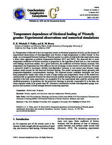 Article Volume 14, Number 3 19 March 2013 doi:[removed]2012GC004241 ISSN: [removed]