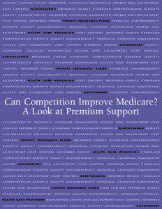 Can Competition Improve Medicare?: A Look at Premium Support