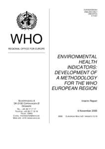 Environmental indicator / Water pollution / Water quality / Environmental health / Canadian Environmental Sustainability Indicators / Community indicators / Earth / Health / Environment