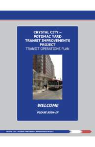CRYSTAL CITY – POTOMAC YARD TRANSIT IMPROVEMENTS PROJECT TRANSIT OPERATIONS PLAN