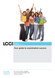 LCCI - Your Guide to Examination Success.indd