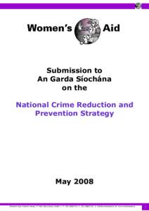 Submission to An Garda Síochána on the National Crime Reduction and Prevention Strategy