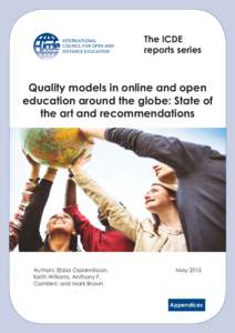 INTERNATIONAL COUNCIL FOR OPEN AND DISTANCE EDUCATION The ICDE reports series