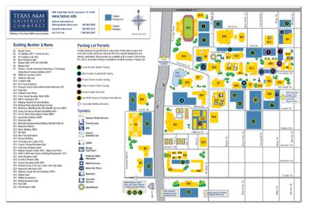 Texas A&M University - Commerce Campus Map