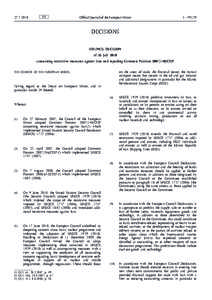 Council Decision of 26 July 2010 concerning restrictive measures against Iran and repealing Common Position[removed]CFSP