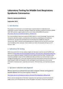 Science / Nidovirales / Animal virology / HIV/AIDS / Polymerase chain reaction / Coronavirus / Viral load / Multiplex / Haemophilus influenzae / Biology / Microbiology / Laboratory techniques