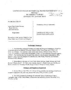 consent agreement, louis clark, robert servaes, randy servaes, todd servaes, doniphan county, kansas, february 11, 2009, cwa[removed]