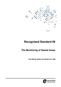 Microsoft Word - Recognised Standard 09 The Monitoring of Sealed Areas.doc