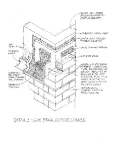 Building Envelope Design Guide: Clay Brick Outside Corner - Overall Detail