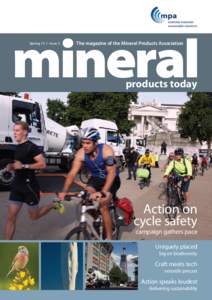 mineral Spring 12 Issue 5  The magazine of the Mineral Products Association