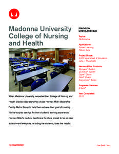 Madonna University College of Nursing and Health
