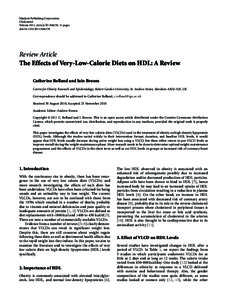 Obesity / Nutrition / Health sciences / Diabetes / Very-low-calorie diet / High-density lipoprotein / Management of obesity / Calorie restriction / Low-carbohydrate diet / Health / Medicine / Diets