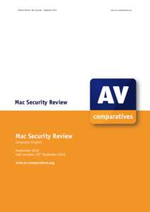 Malware / Avast! / Avira / Real-time protection / Mac Defender / Computer virus / ESET / Mac OS X Snow Leopard / McAfee VirusScan / Software / Antivirus software / System software