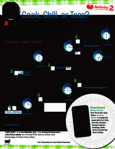 Cook, Chill, or Toss?  Activity Reproducible  Master