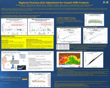 Regional Vicarious Gain Adjustment for Coastal VIIRS Products Jennifer 1 1 Bowers ,