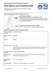 Yorkshire Dales / Wind / Rain / Counties of England / Meteorology / Atmospheric sciences