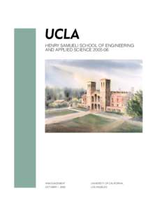 UCLA HENRY SAMUELI SCHOOL OF ENGINEERING AND APPLIED SCIENCE[removed]ANNOUNCEMENT