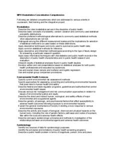 Health promotion / Health economics / Demography / Health human resources / Occupational safety and health / Program evaluation / Health equity / Epidemiology / Environmental health / Health / Public health / Environmental social science