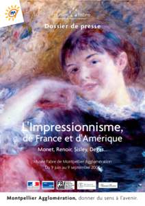 Dossier de presse  Pierre-Auguste Renoir The Dreamer, 1879 (détail) - Saint Louis Art Museum.