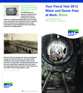 Civil engineering / Water / Combined sewer / Hydraulic engineering / Sewage treatment / Water treatment / New York City water supply system / New York City Department of Environmental Protection / Water pollution / Environmental engineering / Environment