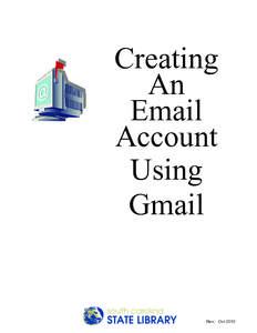 Creating An Email Account Using Gmail