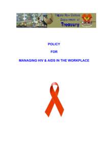 Microsoft Word - HIV AIDS POLICY Treasury Nov 2005 scanned sig.doc