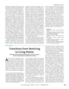 PERSPECTIVES upwelling circulations in the ocean, yielding colder ocean surface temperatures and additional nutrients for biological growth. The synergy of all these measurements makes the wind fields more valuable to sc