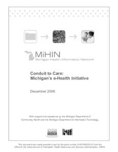 Microsoft Word - MiHIN Report Compress v2.doc