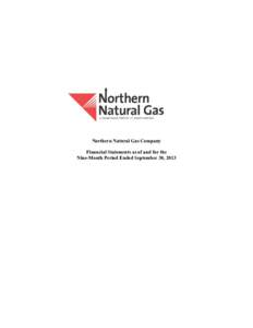 Northern Natural Gas[removed]Quarterly Report