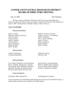 Columbus /  Nebraska / Minutes / Loup River / Lupus of Sens / Nebraska Public Power District / Nebraska / Geography of the United States / Meetings