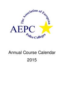 Microsoft Word - AEPC Annual Course Calendar 2015.doc