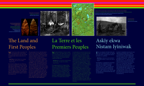 Distribution of Prehistoric (before European Contact) Archaeological Sites within a 50 km radius of Frog Lake Settlement Distribution des sites préhistoriques (avant les contacts avec les Européens) selon un rayon de 5