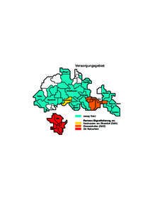 Versorgungsgebiet  sasag Netz Partner/Signallieferung an: Neuhausen am Rheinfall (GAN) Diessenhofen (GAD)