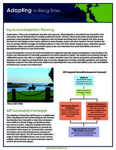 Effects of global warming / Sociology / Social vulnerability / Environmental economics / Vulnerability / Psychological resilience / Current sea level rise / Disaster / Adaptation to global warming / Risk / Earth / Environment