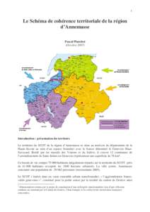 1  Le Schéma de cohérence territoriale de la région d’Annemasse Pascal Planchet (Octobre 2007)