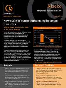 Niseko Property Market Review July 2016 New cycle of market upturn led by Asian investors