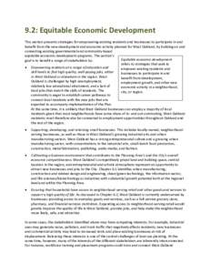 Economic development / African-American culture / West Oakland /  Oakland /  California / Nelson Mandela / Workforce development / The Crucible / Community Benefits Agreement / Lower Bottoms /  Oakland /  California / West Oakland Food Collaborative / Geography of California / Oakland /  California / South Africa