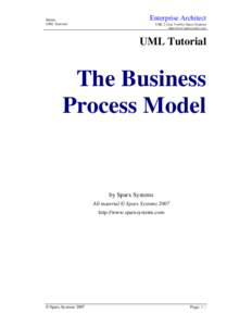 Series: UML Tutorial Enterprise Architect UML 2 Case Tool by Sparx Systems http://www.sparxsystems.com