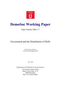 Economic inequality / Distribution of wealth / Personal life / Sociology / Intergenerational mobility / Gini coefficient / Household income in the United States / Programme for International Student Assessment / Child poverty / Socioeconomics / Economics / Income distribution